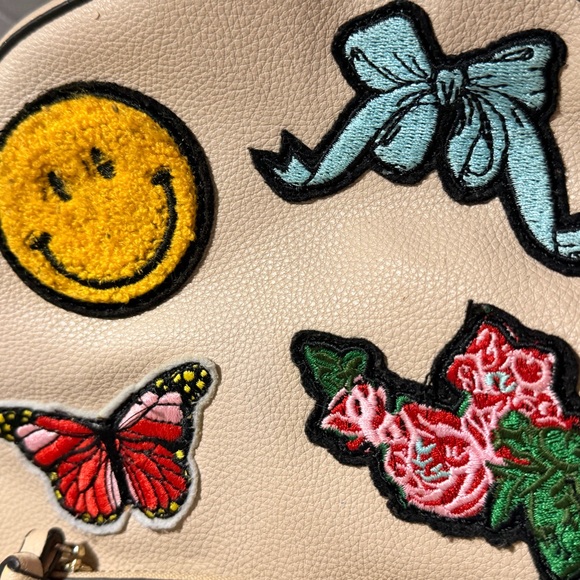 Embroidered Cream Backpack - Picture 8 of 10
